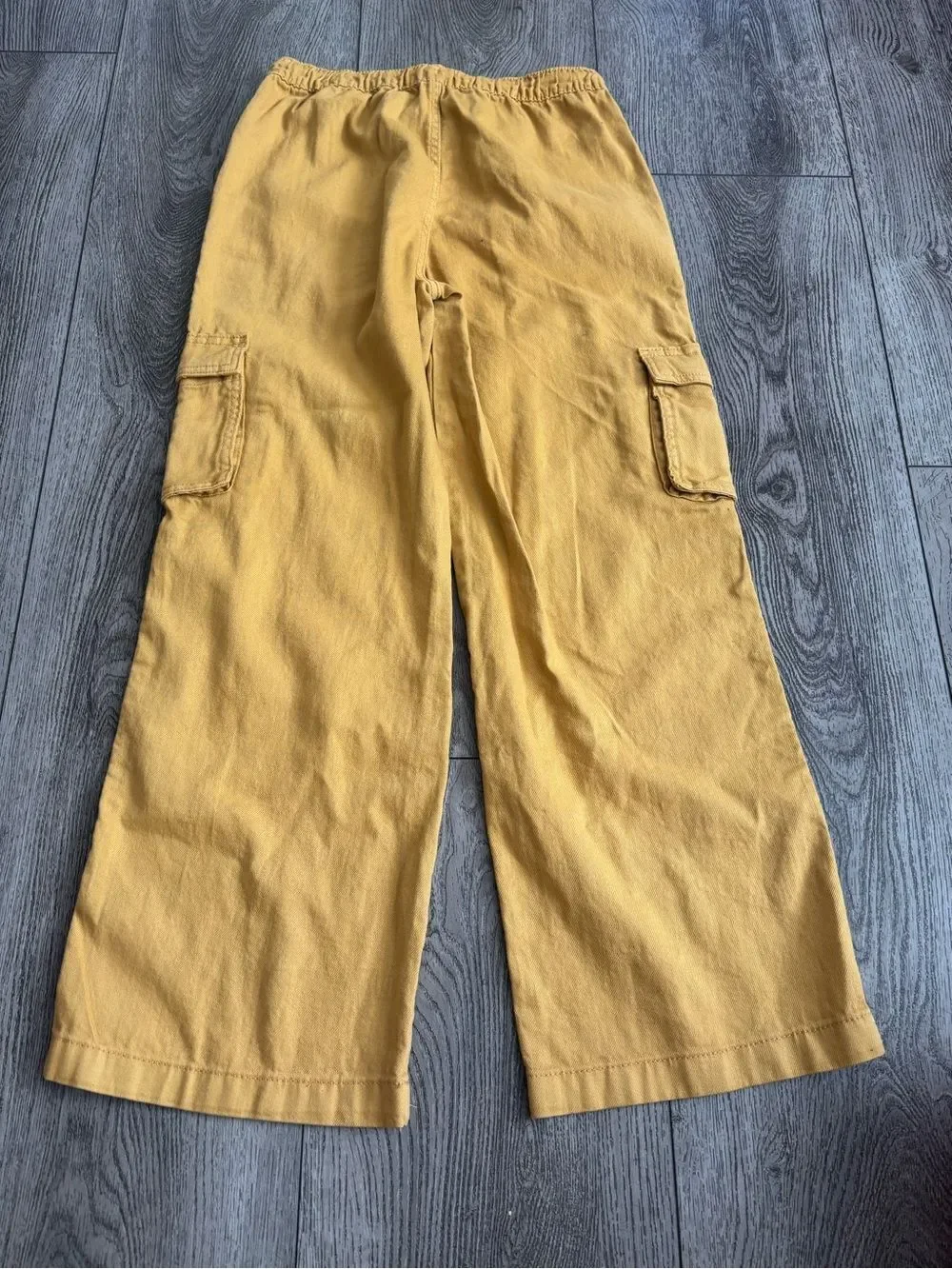 Roxy girl Mustard Yellow Wide Leg Cargo Pants